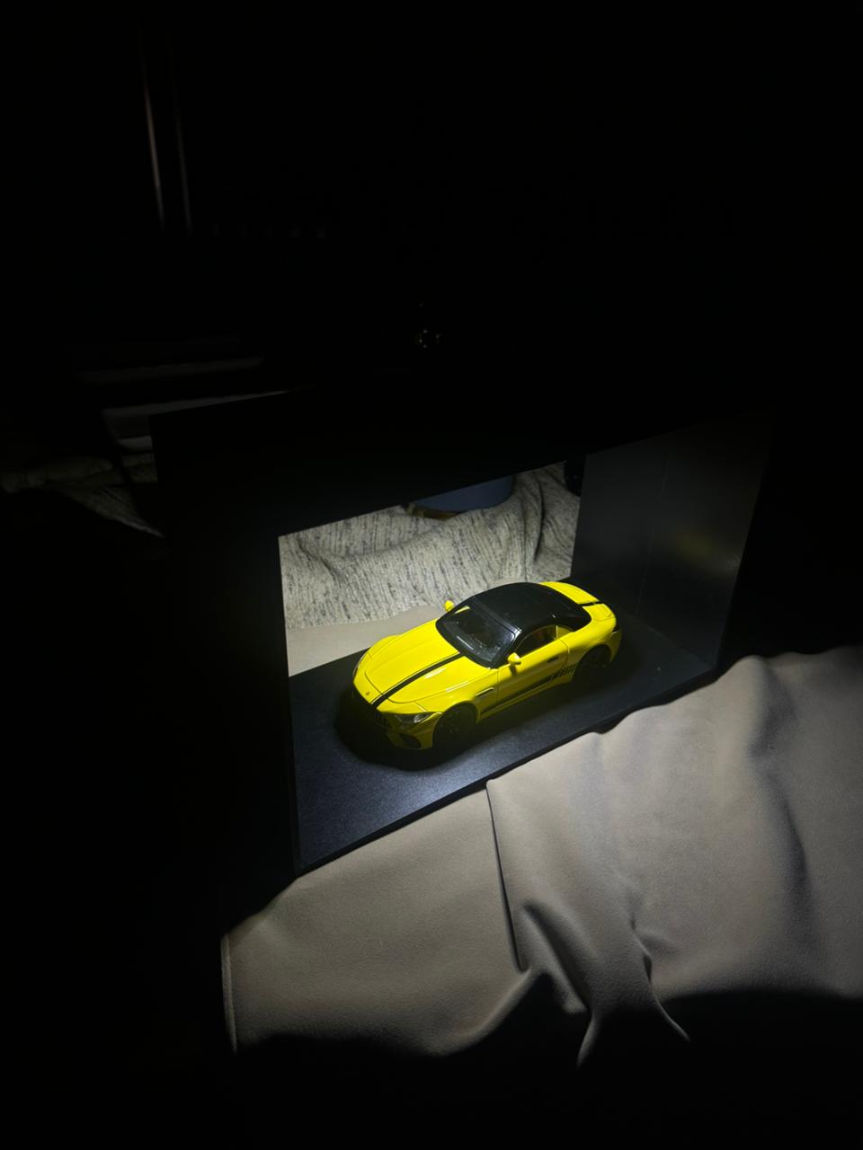 YELLOW MERCEDES AMG x REVANO DISPLAY