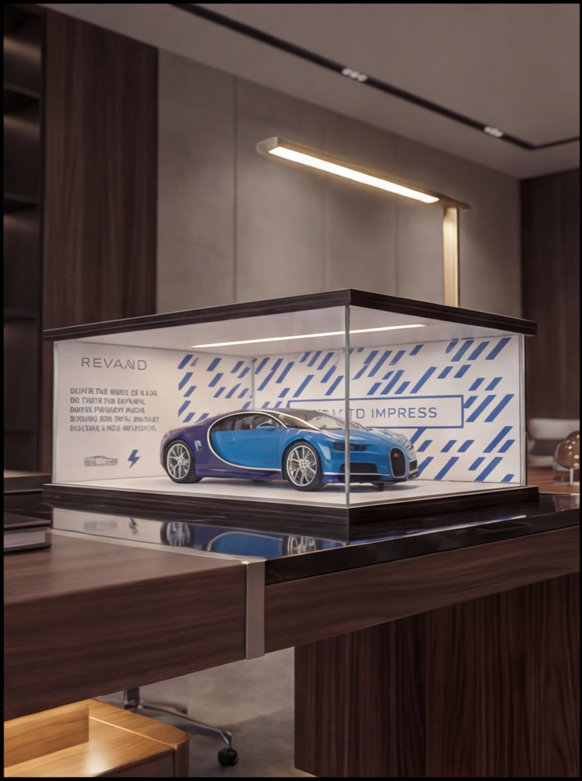 BUGATTI CHIRON x REVANO SHOWROOM