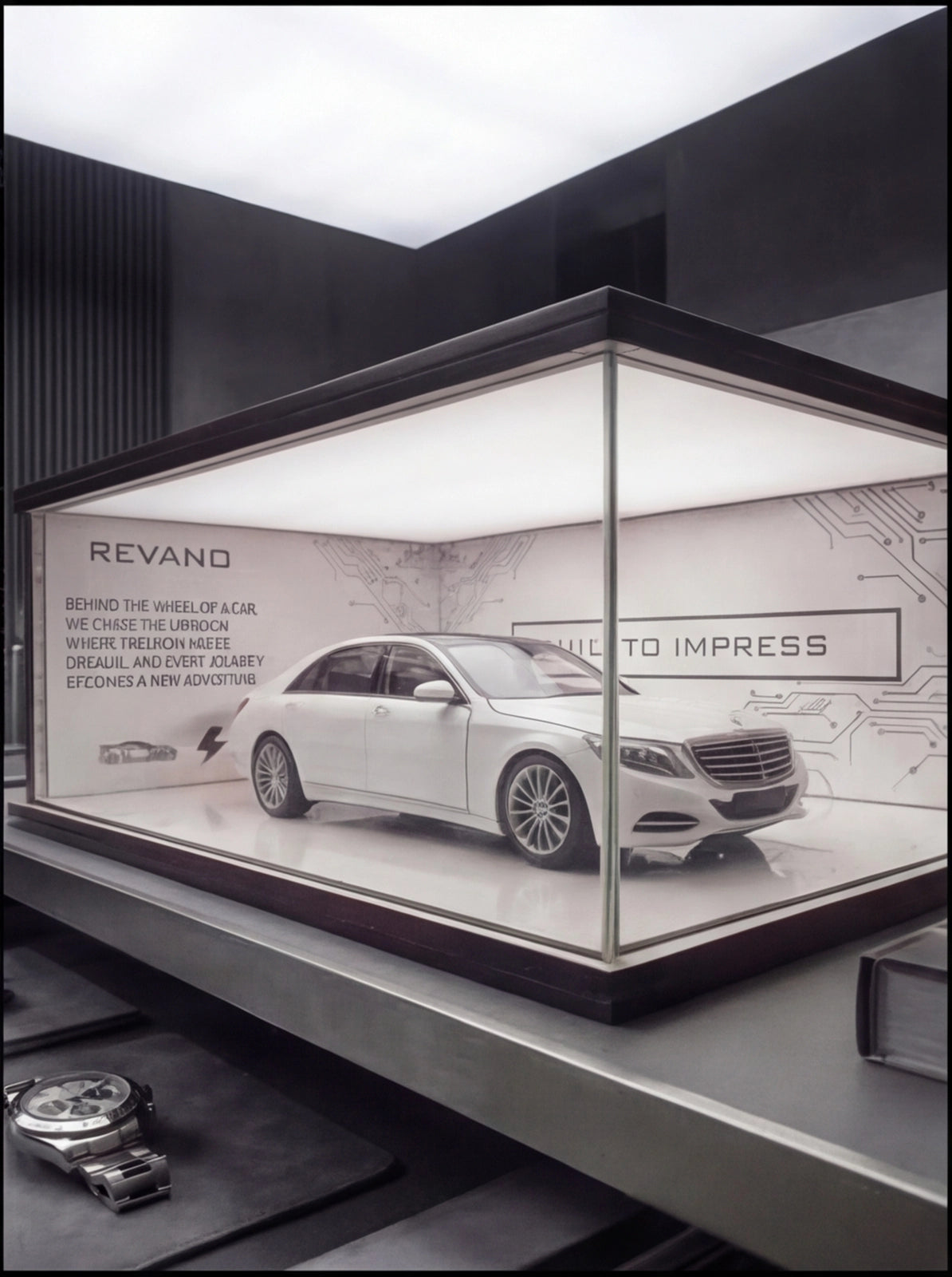 MERCEDES S CLASS X SHADOW SHOWROOM