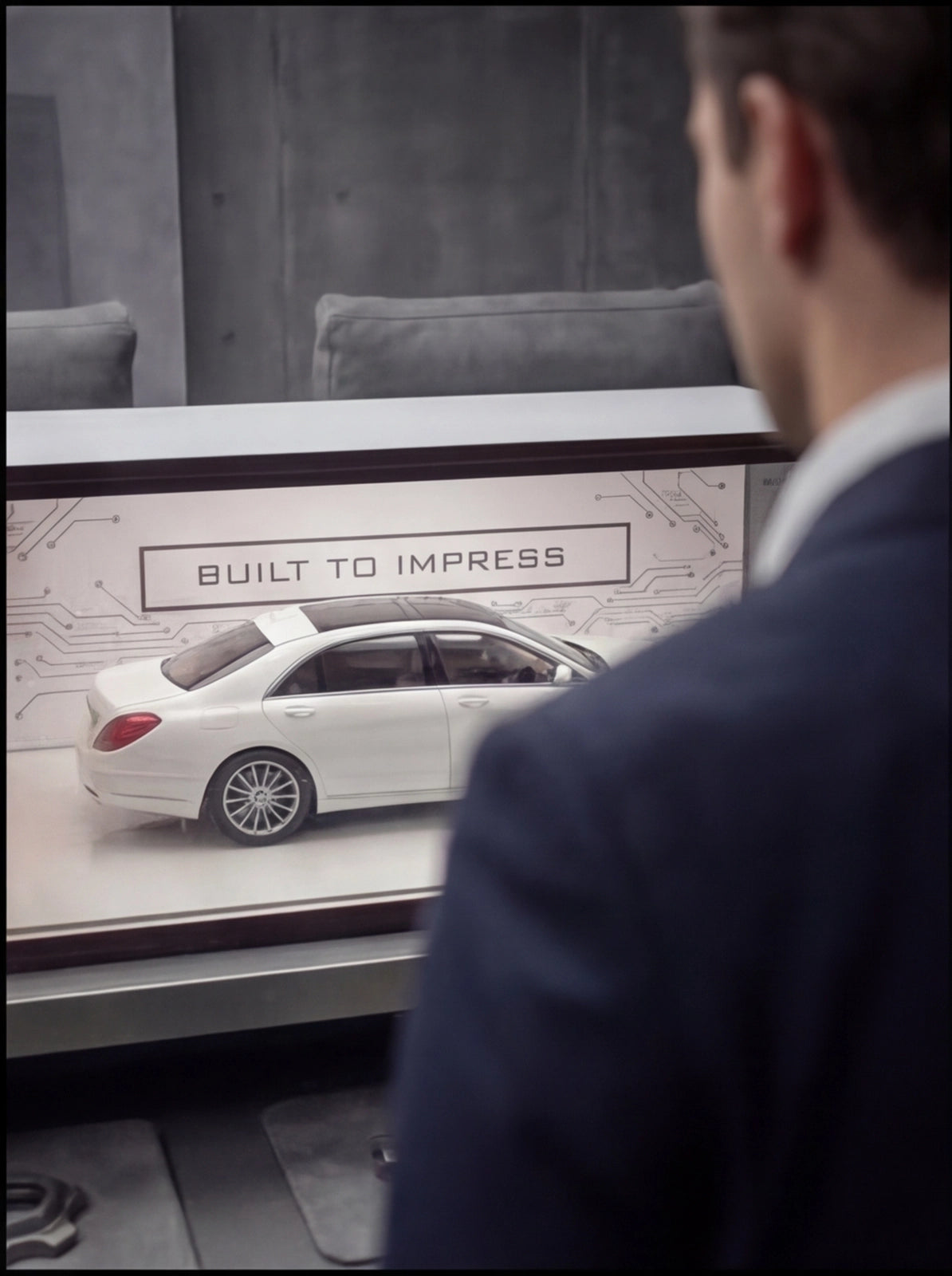 MERCEDES S CLASS X SHADOW SHOWROOM