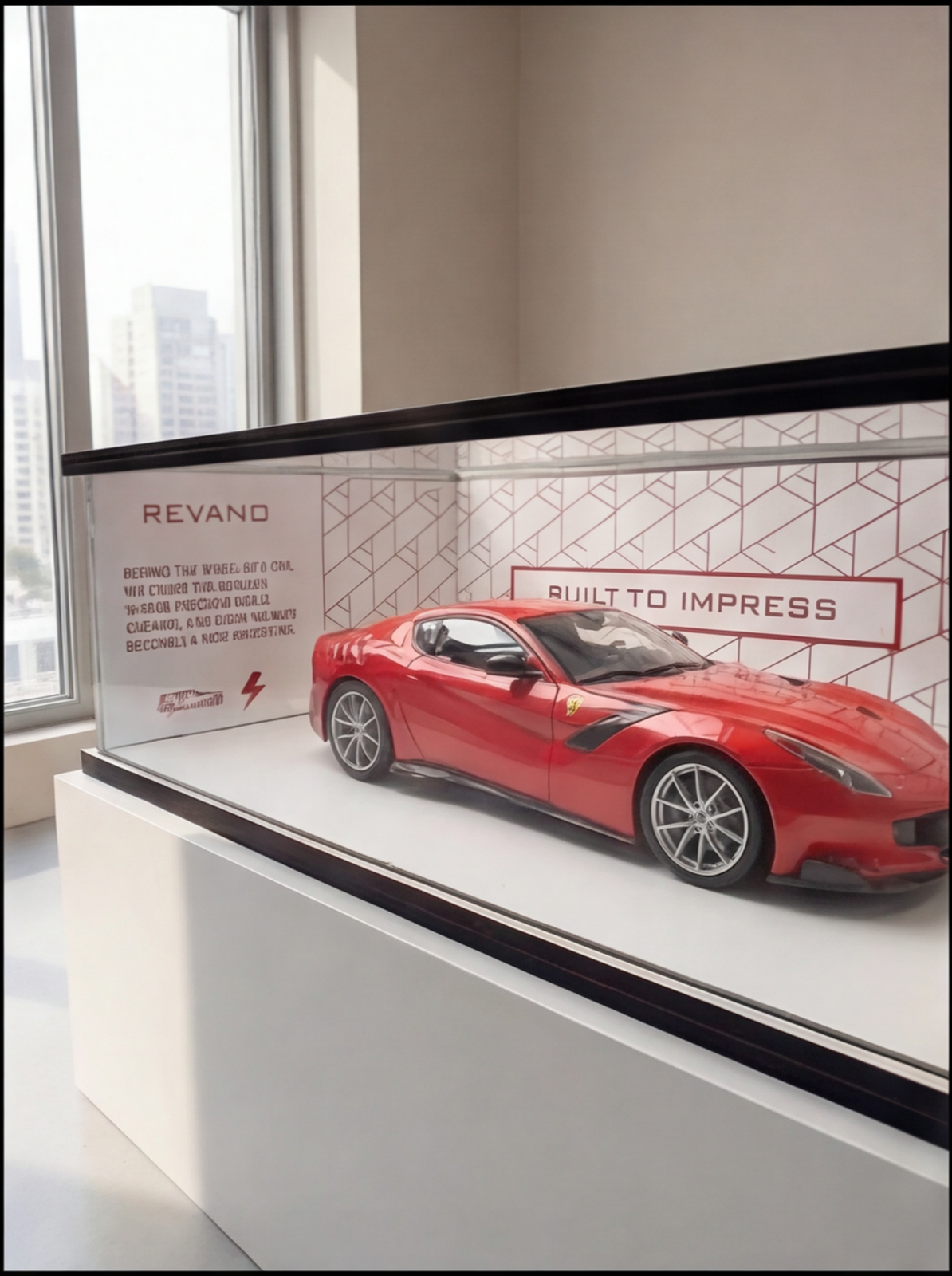 FERRARI F12 x FLARE SHOWROOM