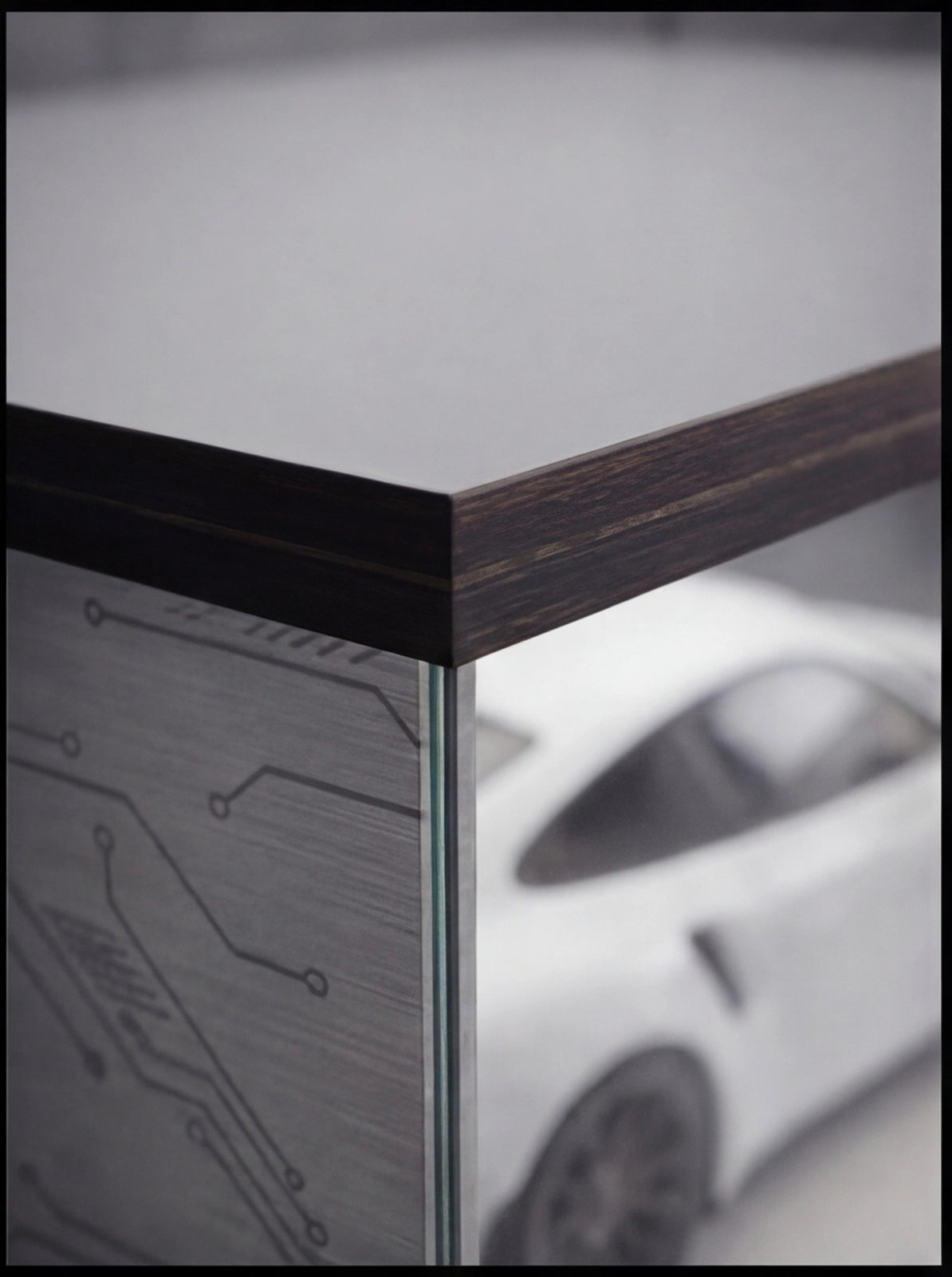 WHITE PORSCE 911 GT3 RS X SHADOW SHOWROOM