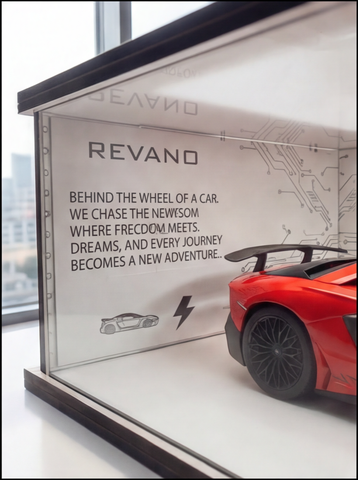 LAMBORGHINI AVENTADOR x SHADOW SHOWROOM