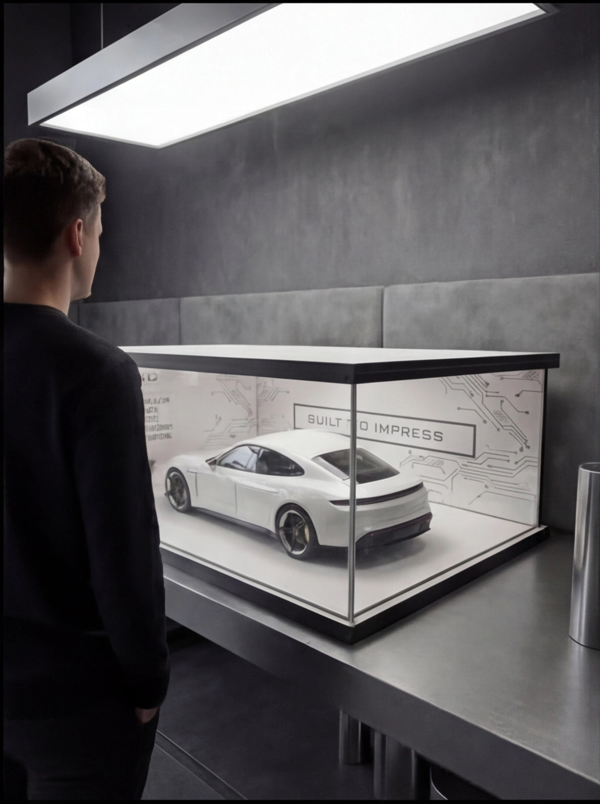 PORSCHE TAYCAN X SHADOW SHOWROOM