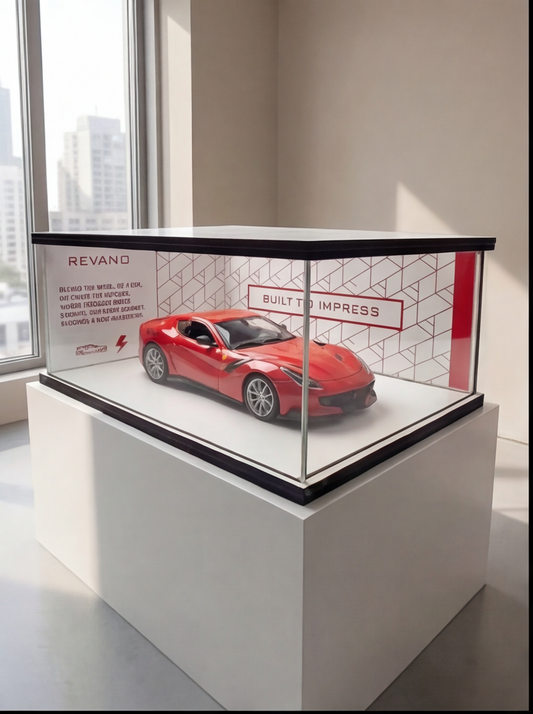 FERRARI F12 x FLARE SHOWROOM