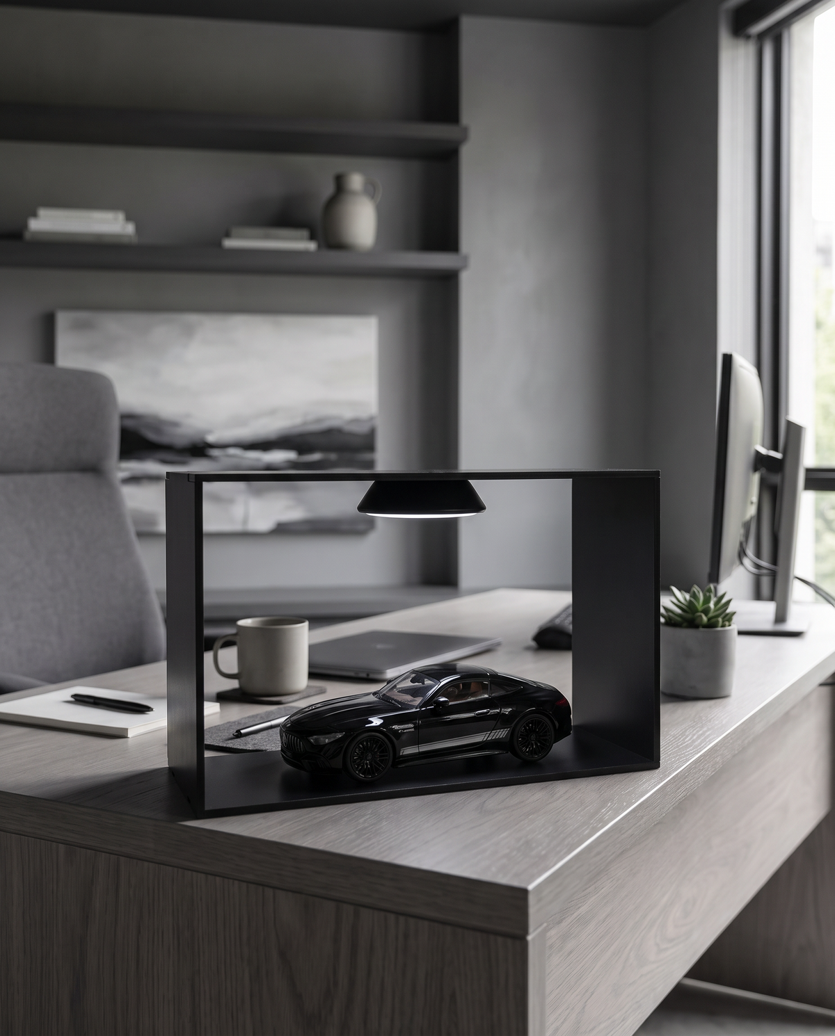 BLACK MERCEDES AMG x REVANO DISPLAY