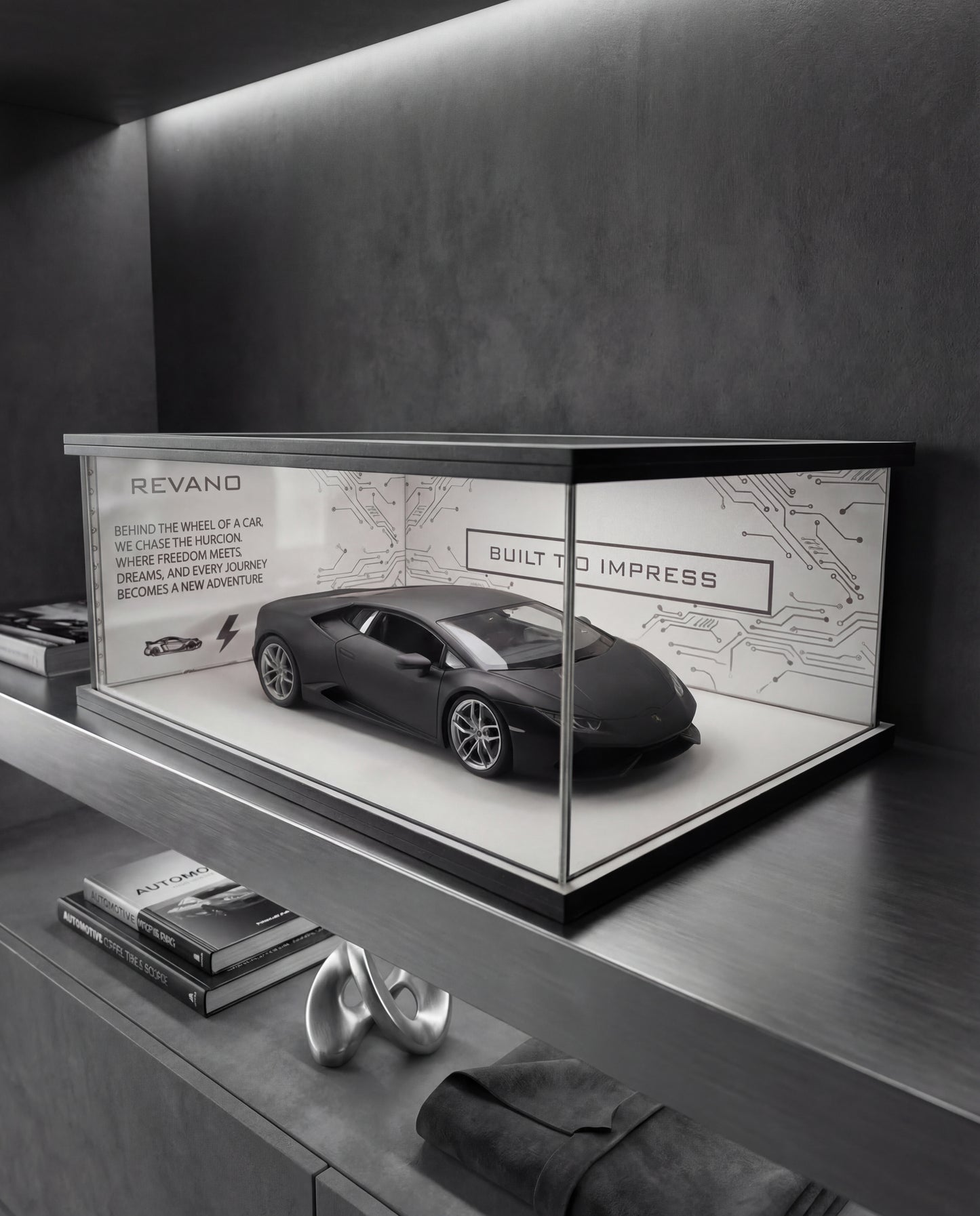 LAMBORGHINI HURACAN X SHADOW SHOWROOM