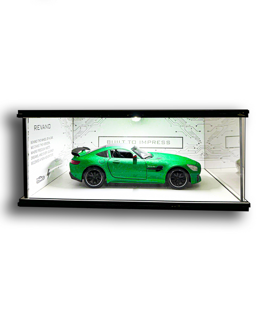 GREEN MERCEDES AMG GT x SHADOW SHOWROOM