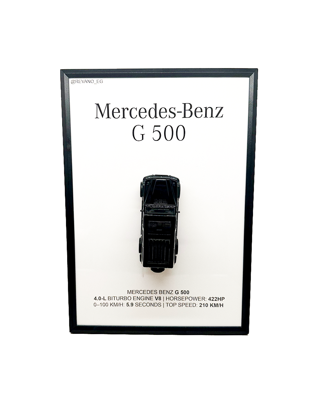 Black Mercedes G500