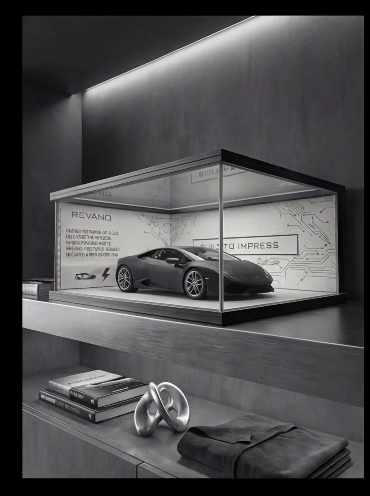 LAMBORGHINI HURACAN X SHADOW SHOWROOM