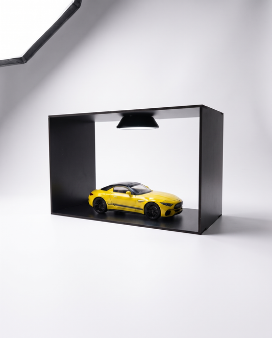 YELLOW MERCEDES AMG x REVANO DISPLAY